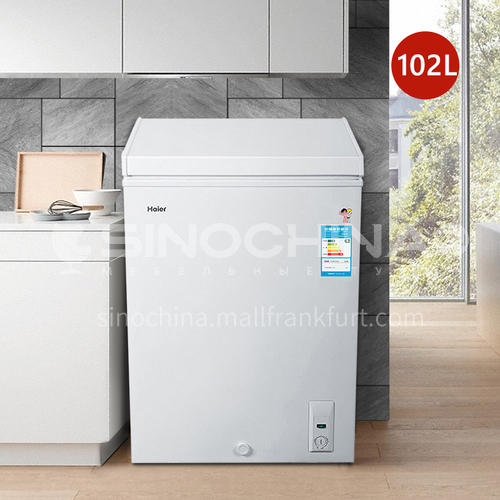 Haier large-capacity freezing and refrigerating small freezer 102 liters DQ000153